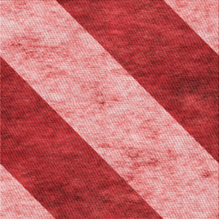 Round Patterned Red Rug, pat1676rd