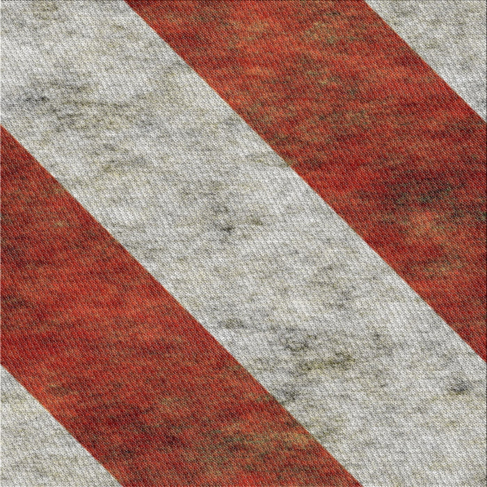 Square Patterned Red Novelty Rug, pat1676