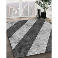 Patterned Cloud Gray Rug, pat1677gry