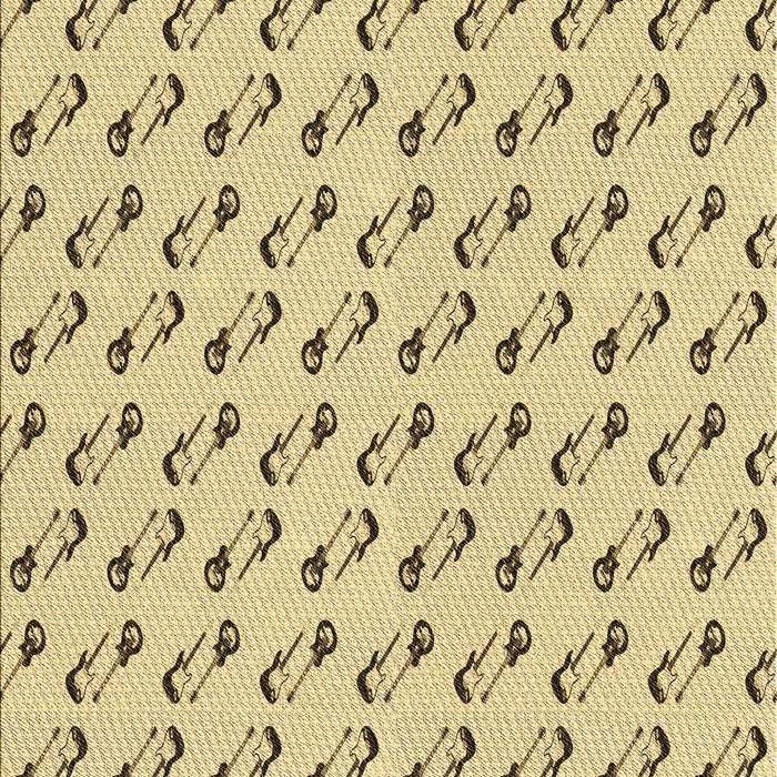 Machine Washable Transitional Cinnamon Brown Rug, wshpat1678brn