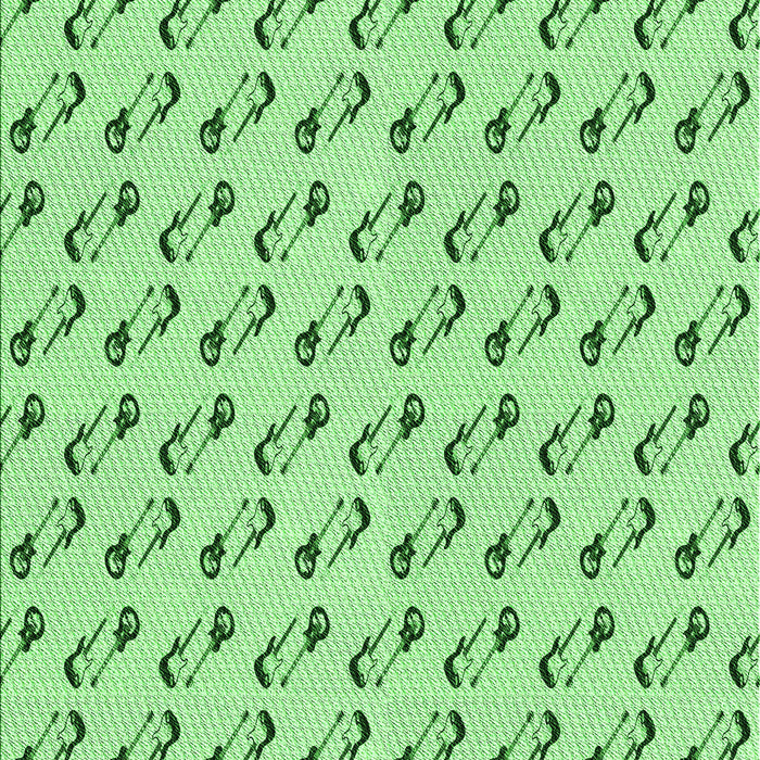 Patterned Jade Green Rug, pat1678grn