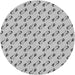 Square Patterned Gray Rug, pat1678gry