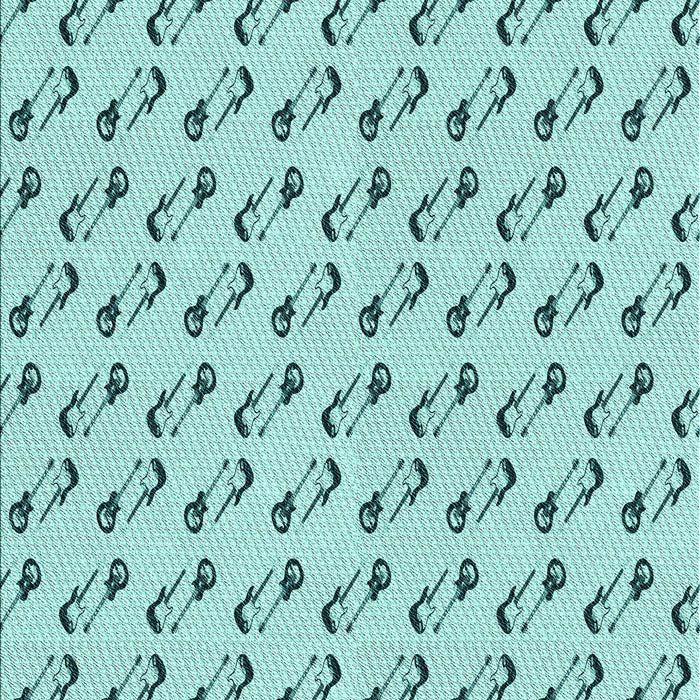 Patterned Blue Rug, pat1678lblu