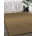 Machine Washable Transitional Cinnamon Brown Rug in a Family Room, wshpat1679brn