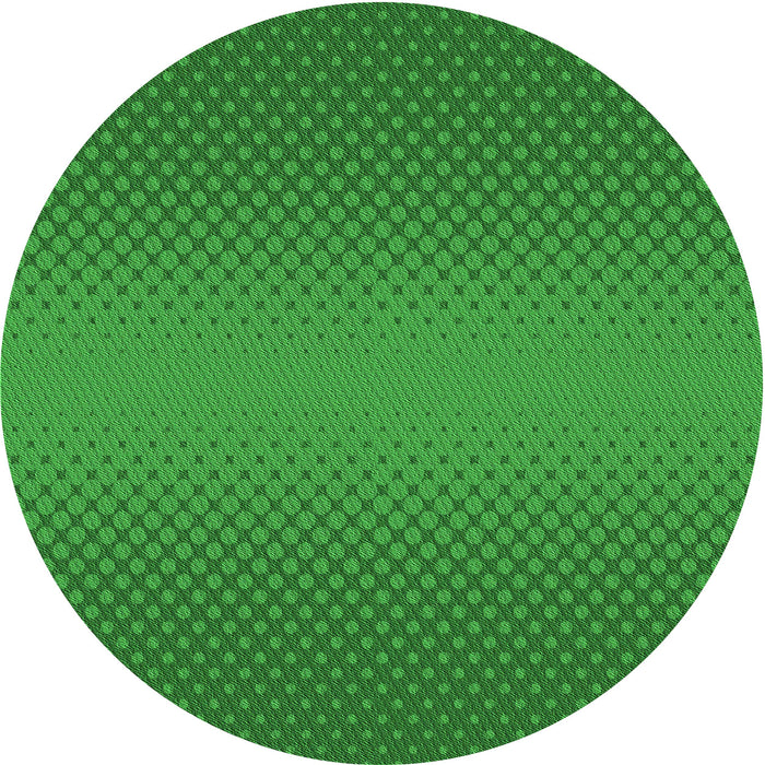 Square Patterned Green Rug, pat1679grn