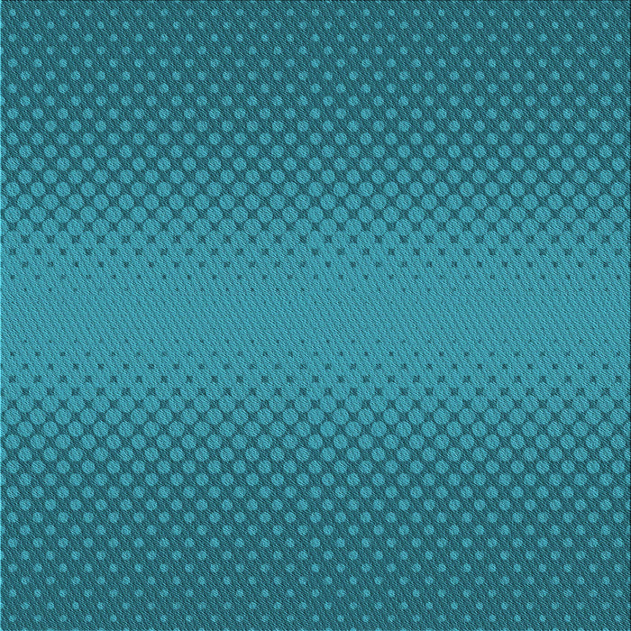 Round Machine Washable Transitional Dark Turquoise Green Rug, wshpat1679lblu