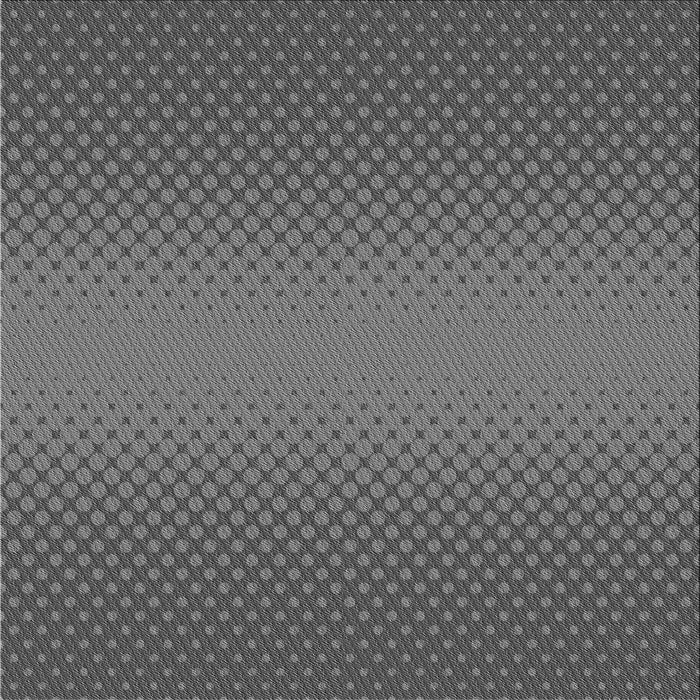 Square Patterned Gunmetal Gray Novelty Rug, pat1679