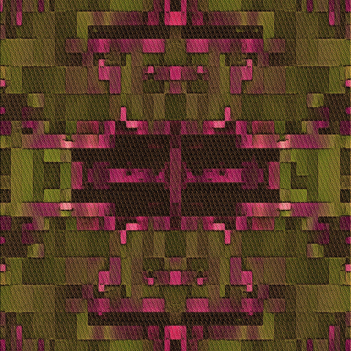 Patterned Dark Bronze Brown Rug, pat168org