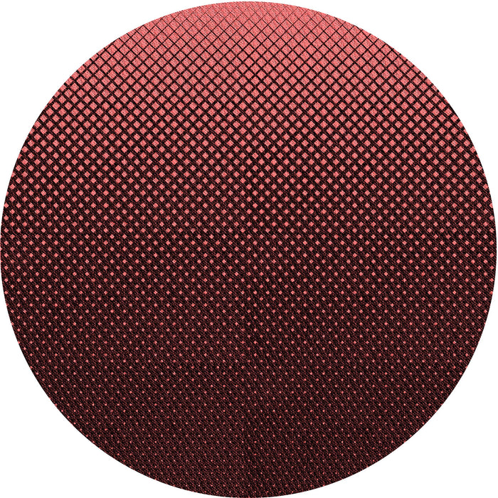 Square Patterned Chocolate Brown Rug, pat1681rd