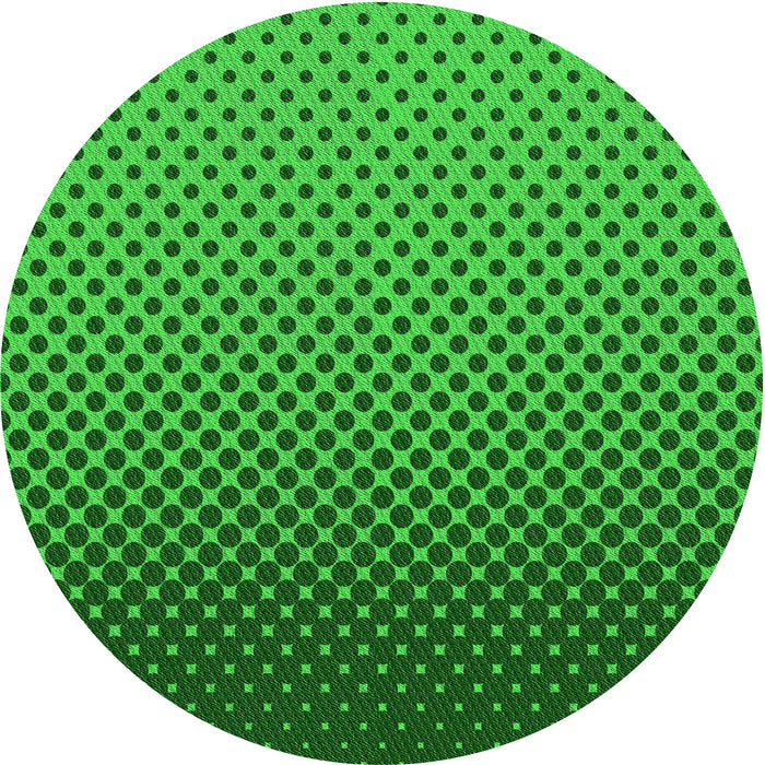 Square Machine Washable Transitional Green Rug in a Living Room, wshpat1682grn
