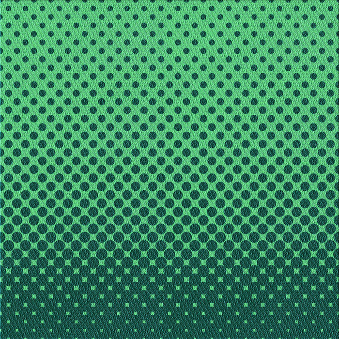 Round Machine Washable Transitional Spring Green Rug, wshpat1682lblu
