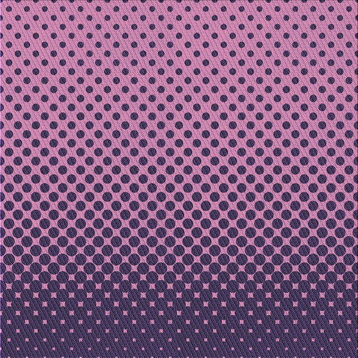 Round Machine Washable Transitional Purple Rug, wshpat1682pur