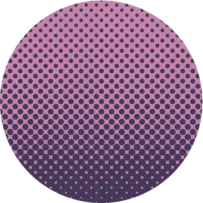 Square Machine Washable Transitional Purple Rug in a Living Room, wshpat1682pur