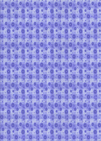 Machine Washable Transitional Jeans Blue Rug, wshpat1684blu