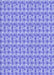 Machine Washable Transitional Jeans Blue Rug, wshpat1684blu