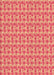 Machine Washable Transitional Coral Orange Rug, wshpat1684org