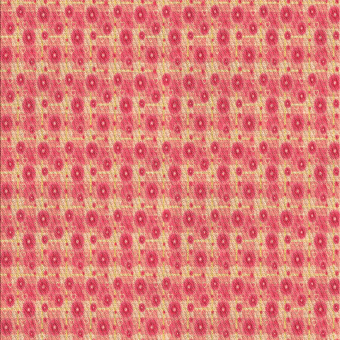 Machine Washable Transitional Coral Orange Rug, wshpat1684org