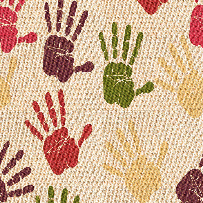 Patterned Golden Blonde Gold Rug, pat1686org