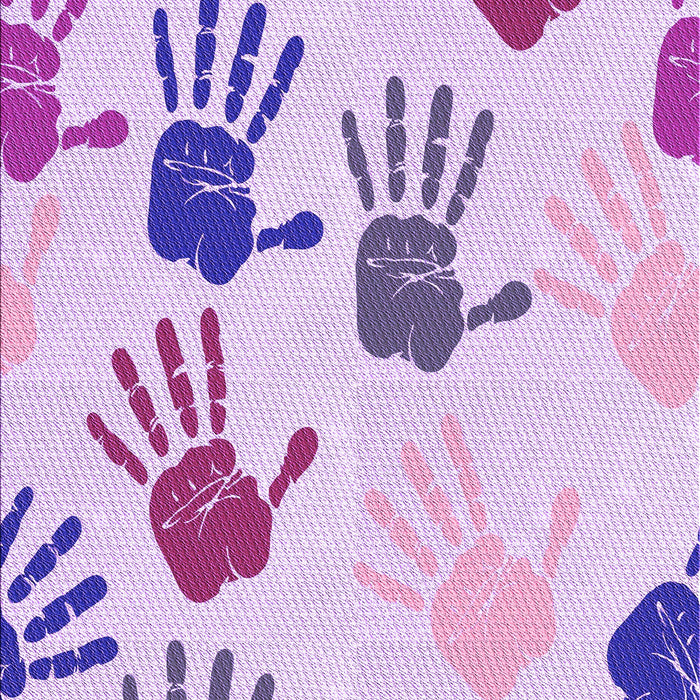 Machine Washable Transitional Medium Orchid Purple Rug, wshpat1686pur