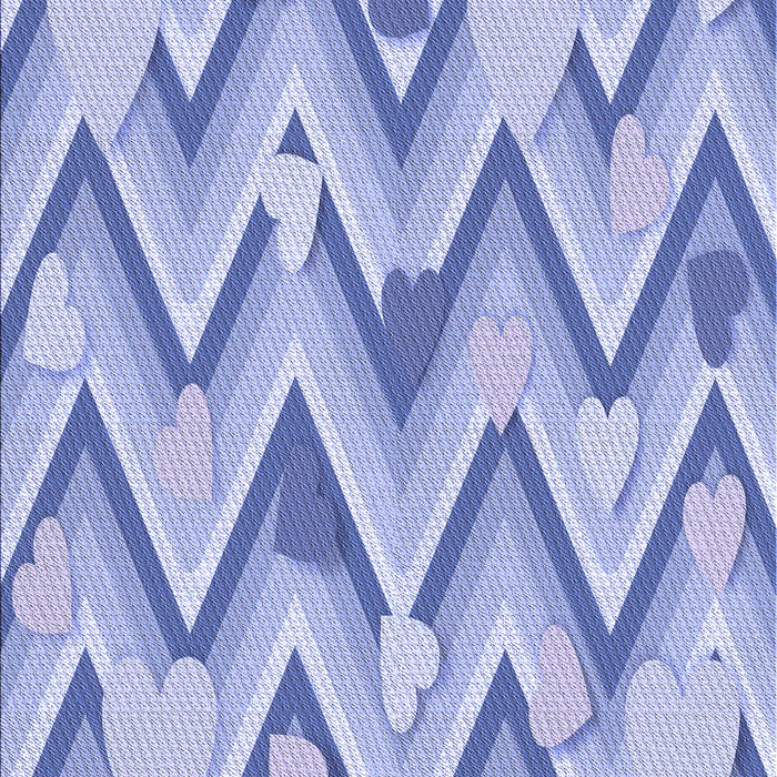 Machine Washable Transitional Blue Rug, wshpat1688blu