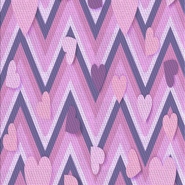 Patterned Pastel Purple Pink Rug, pat1688pur