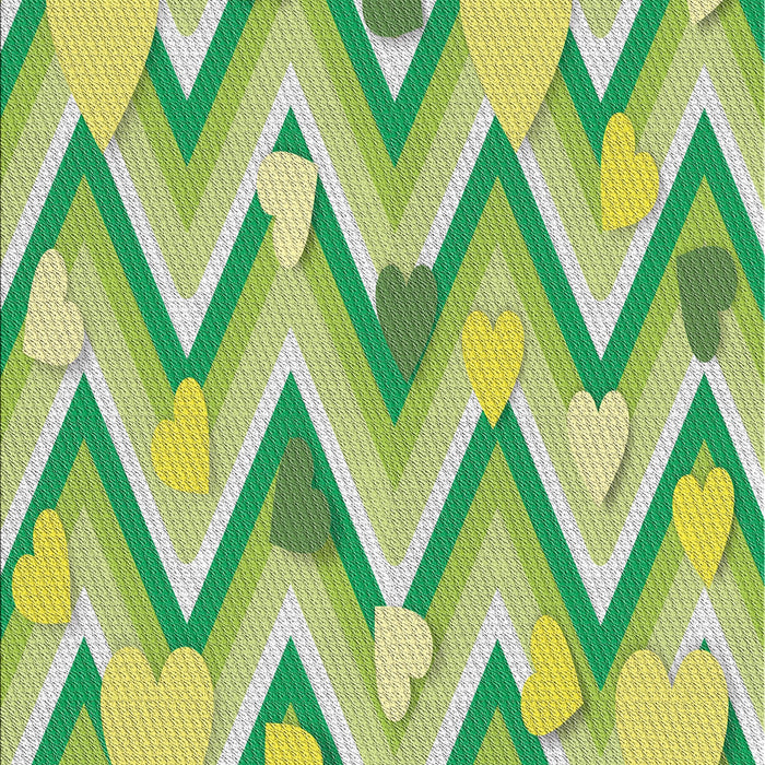 Machine Washable Transitional Green Rug, wshpat1688