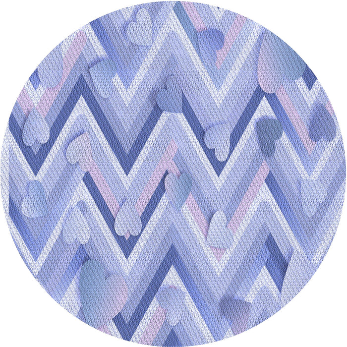 Square Machine Washable Transitional Blue Rug in a Living Room, wshpat1689blu