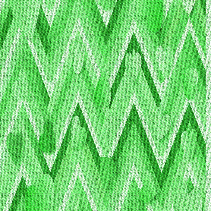 Patterned Neon Green Rug, pat1689grn