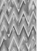 Patterned Platinum Gray Rug, pat1689gry