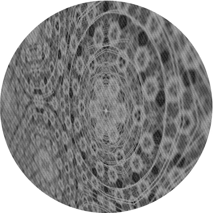 Square Machine Washable Transitional Gunmetal Gray Rug in a Living Room, wshpat169gry