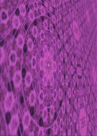 Machine Washable Transitional Medium Violet Red Pink Rug, wshpat169pur