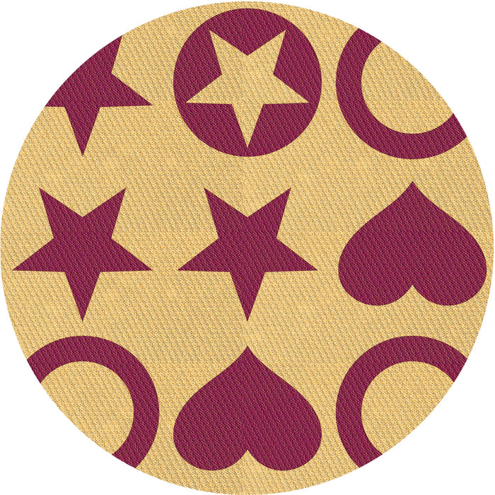 Square Machine Washable Transitional Red Rug in a Living Room, wshpat1690org