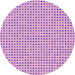 Square Patterned Pastel Purple Pink Rug, pat1691pur