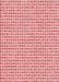 Patterned Baby Pink Rug, pat1691rd