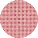 Square Patterned Baby Pink Rug, pat1691rd