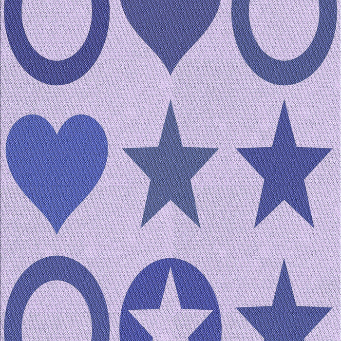 Patterned Mauve Purple Rug, pat1692blu