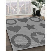 Patterned Ash Gray Rug, pat1692gry