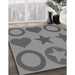 Machine Washable Transitional Ash Gray Rug in a Family Room, wshpat1692gry