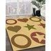 Machine Washable Transitional Bold Yellow Rug in a Family Room, wshpat1692org