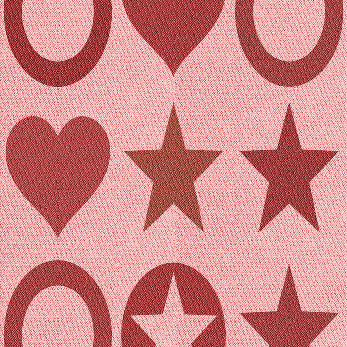 Patterned Pastel Pink Rug, pat1692rd