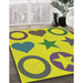 Machine Washable Transitional Yellow Rug in a Family Room, wshpat1692