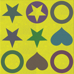 Sideview of Machine Washable Transitional Yellow Rug, wshpat1692