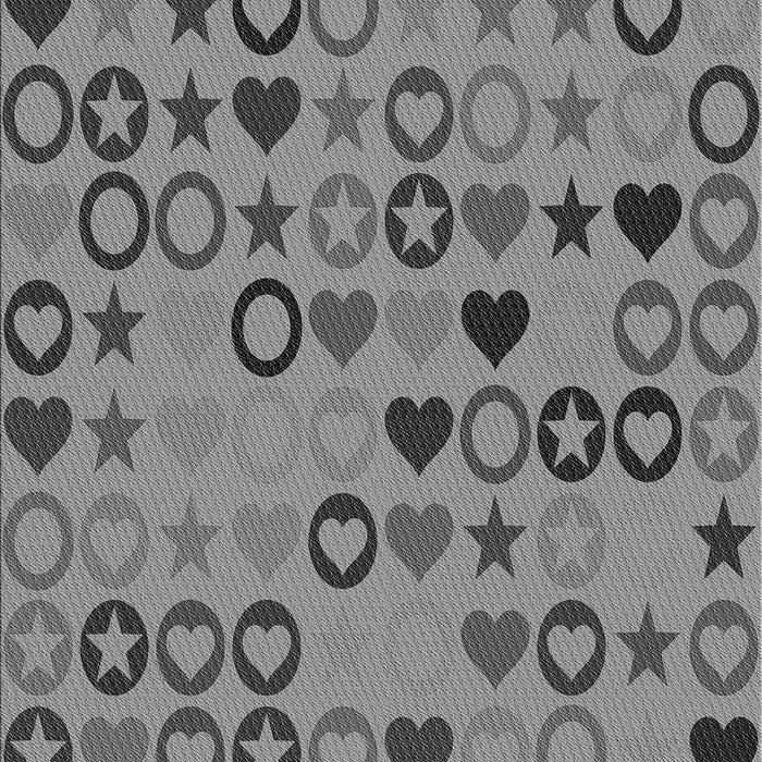 Patterned Gray Rug, pat1693gry