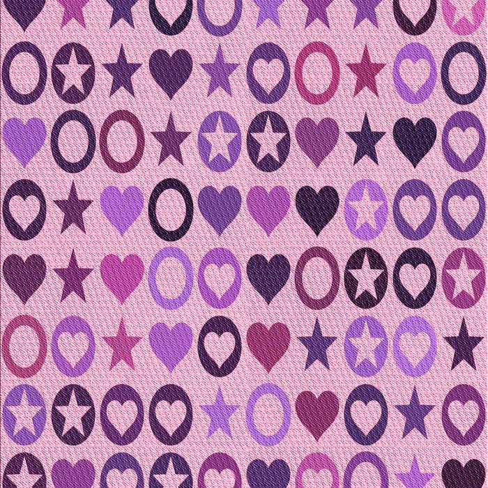 Machine Washable Transitional Orchid Purple Rug, wshpat1693pur