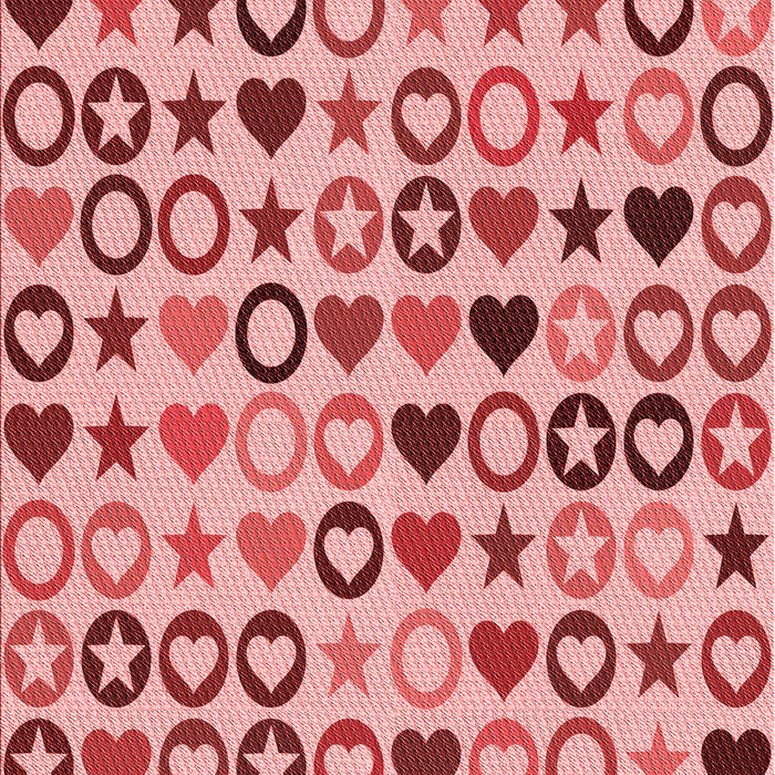 Patterned Pastel Pink Rug, pat1693rd