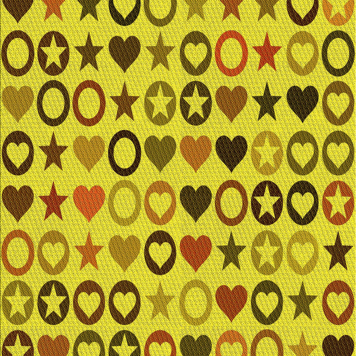 Machine Washable Transitional Yellow Rug, wshpat1693yw