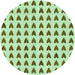Square Patterned Mint Green Rug, pat1694grn