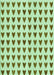 Patterned Mint Green Rug, pat1694grn