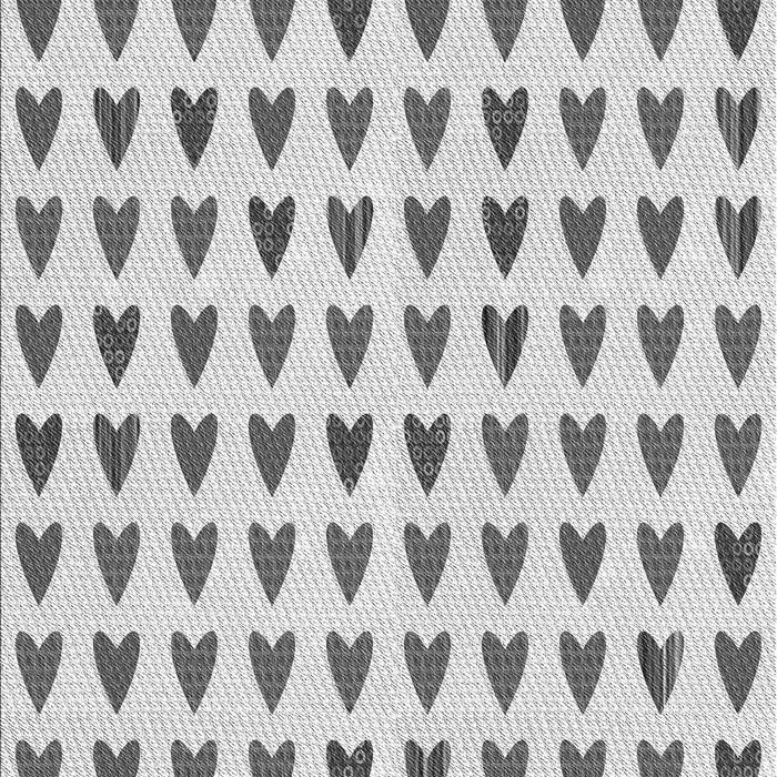 Machine Washable Transitional Gray Rug, wshpat1694gry