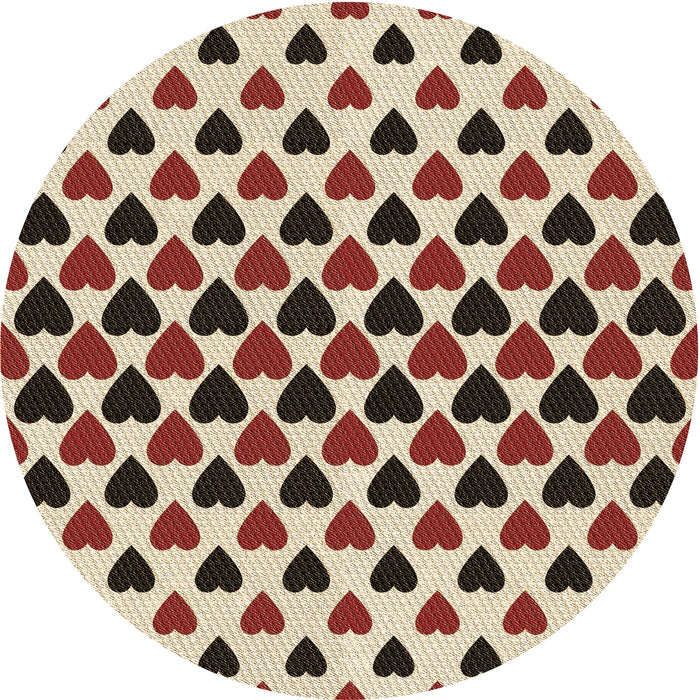 Square Machine Washable Transitional Deep Peach Orange Rug in a Living Room, wshpat1695brn